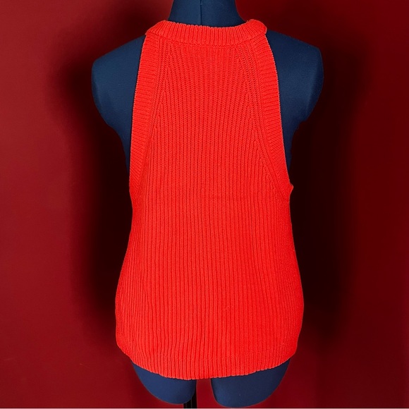 Madewell Red Valley Sweater Tank Top - Picture 4 of 13